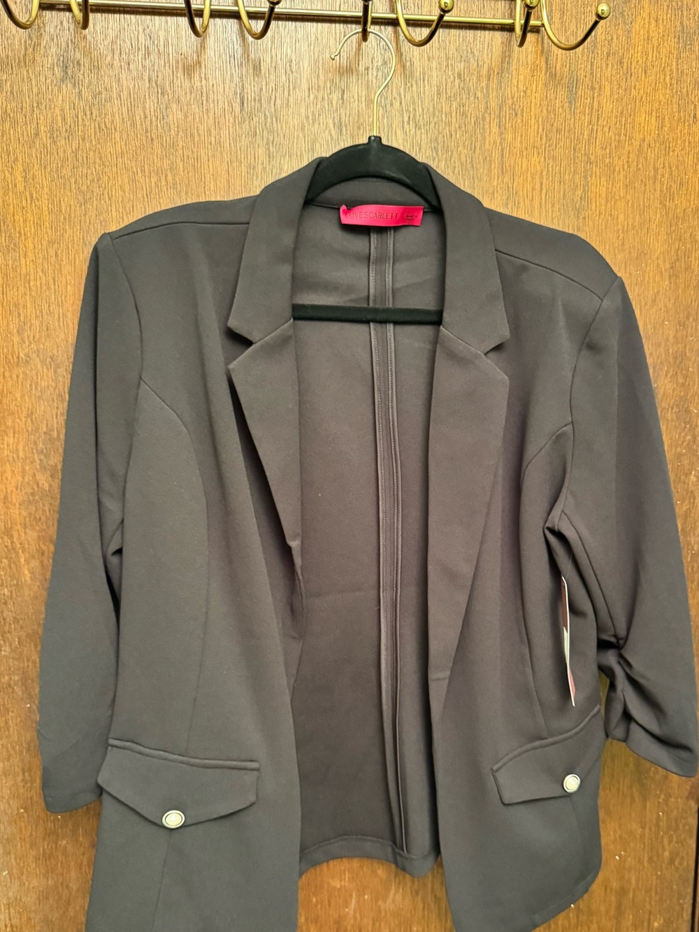 Scarlett Black Women's Tailored Blazer Jacket